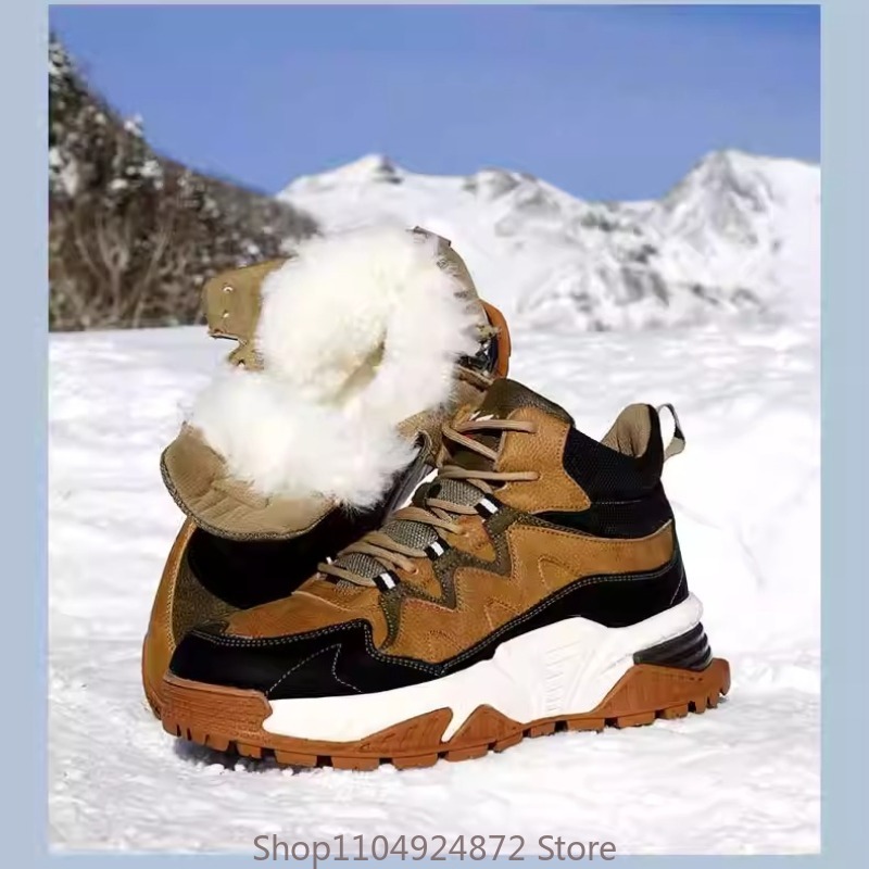 Winter Warm Wool Cotton Shoes  - Men'S Shoes Daily Use 评论和价格