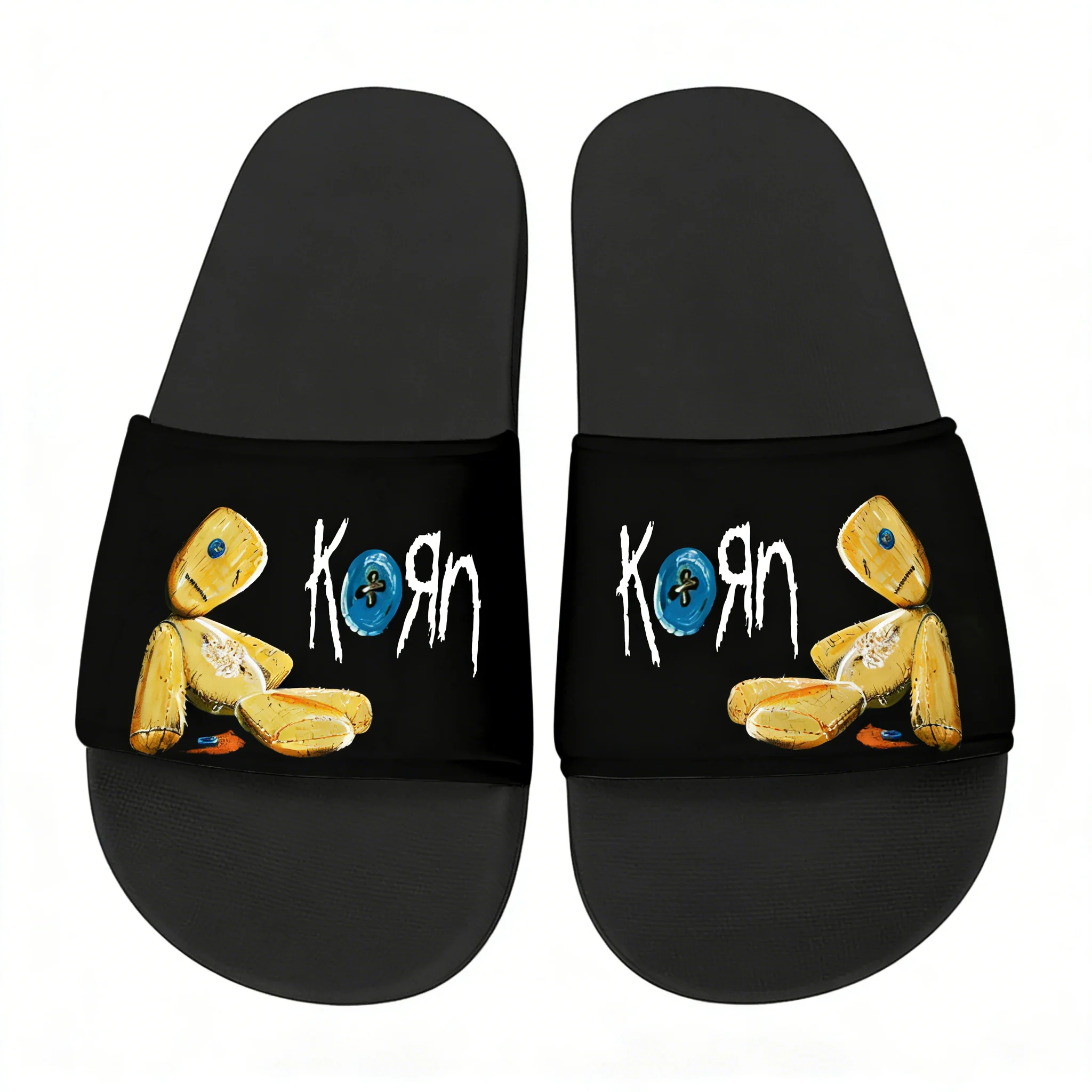 Korn Rock Band Slippers Home W - Men Shoes High 评论和价格