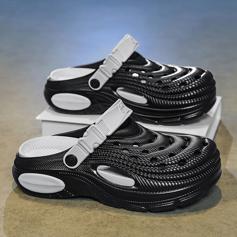 Men's 5cm Thick Sole Clogs Sli - Men'S Shoes Daily Use 评论和价格