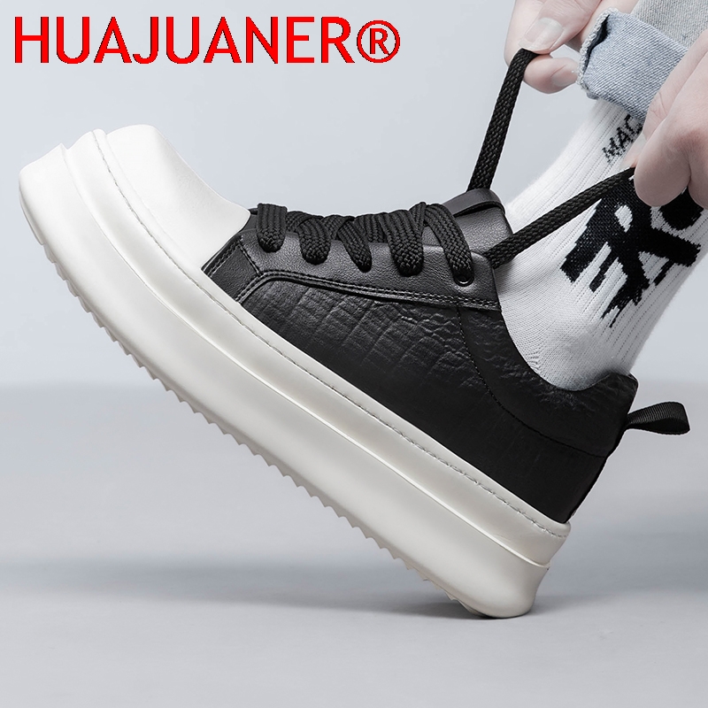 Men's Leather Elevator Shoes 7 - Men'S Shoes To Increase Height 评论和价格