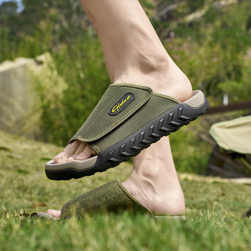 New Men Sports Slippers Outdoo - Men'S Shoes Daily Use 评论和价格