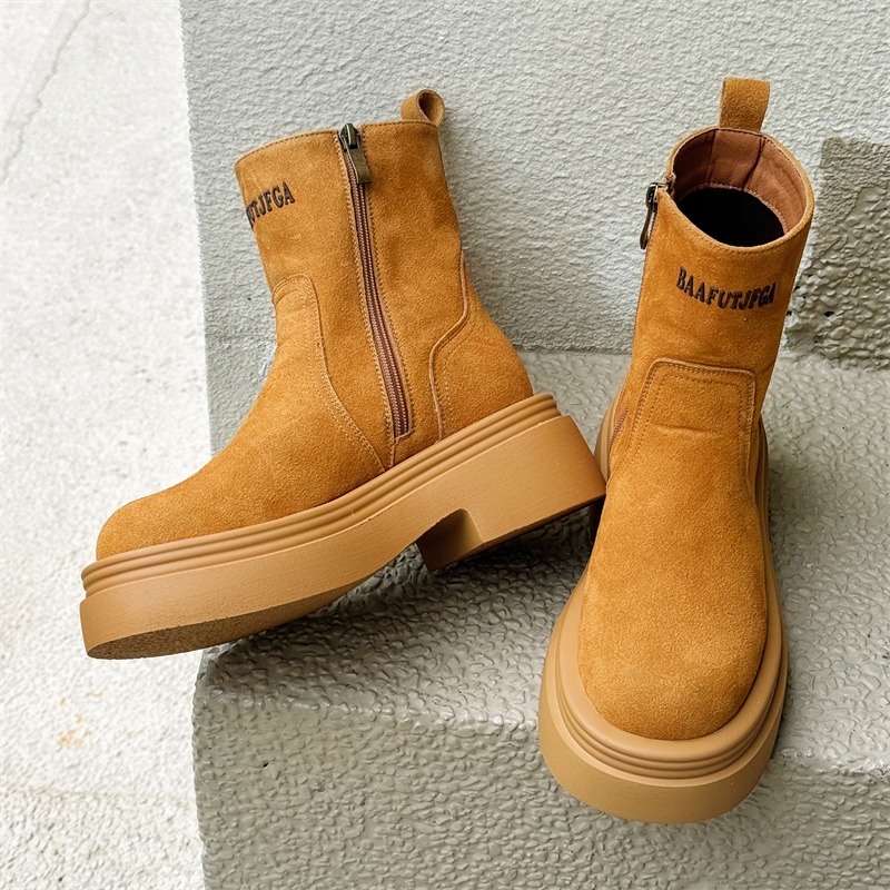 Winter Europe America Retro Th - Men'S Shoes To Increase Height 评论和价格