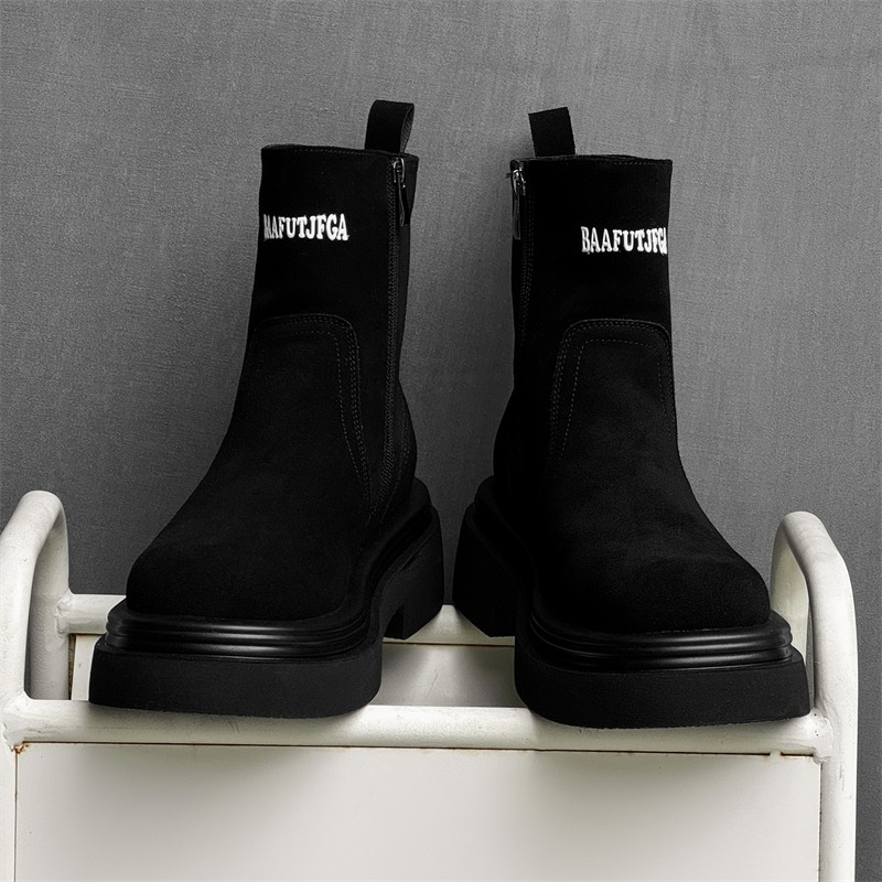 Winter Europe America Retro Th - Men'S Shoes To Increase Height 评论和价格