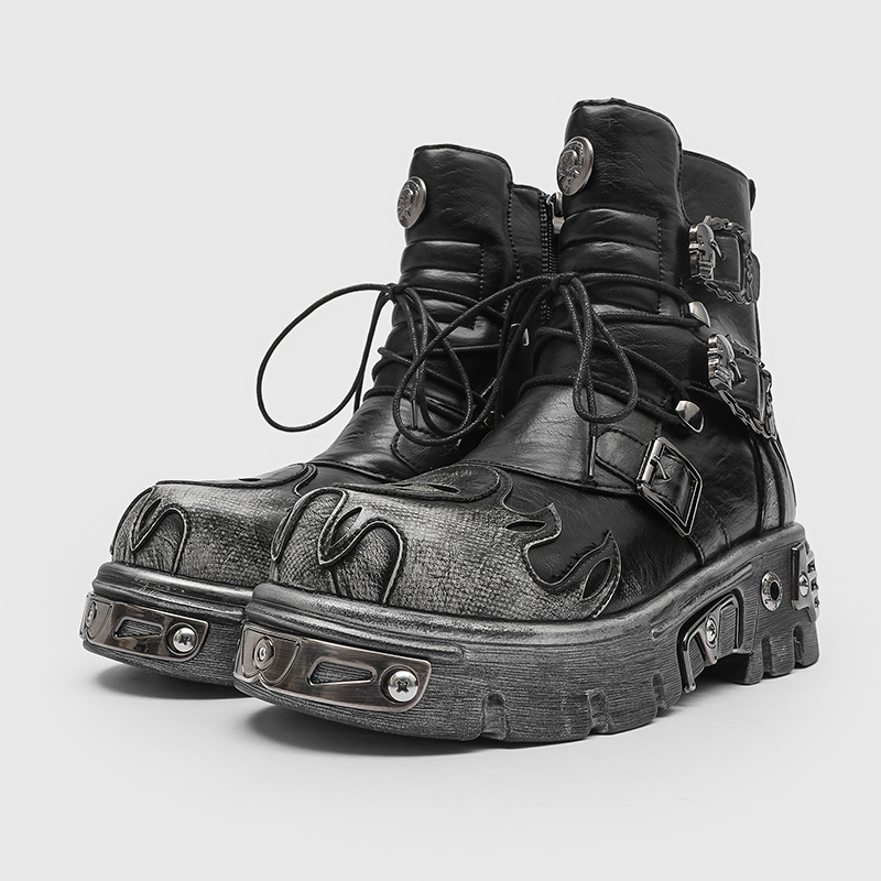 Men Height Increasing Punk Sty - Men'S Shoes To Increase Height 评论和价格